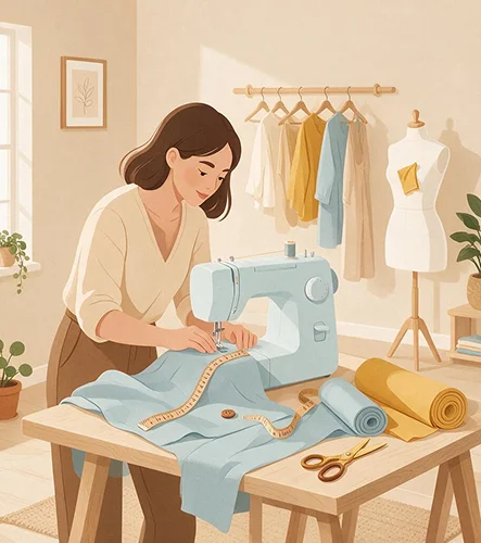 Service de retouches de vêtements sur place